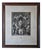 Framed Copperplate Engraving with Religious Motif For Sale