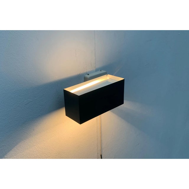 Mid-Century German Minimalist Wall Lamp from Kaiser Leuchten For Sale - Image 9 of 18