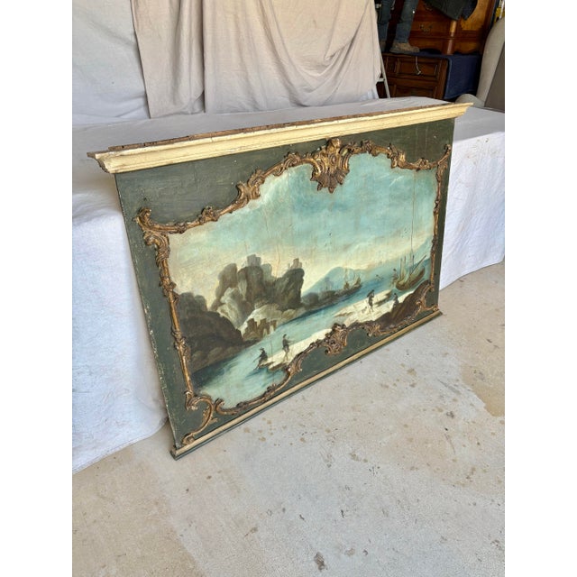 Found in Italy, this 19th Century Italian Seascape Oil on Panel Painting dates back to the late 1800's. The art features...