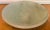 1980s vintage small alabaster plate which has a slight green tint.