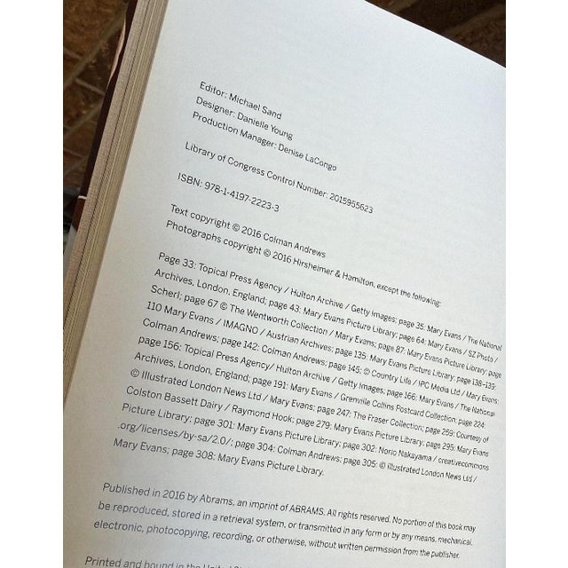 White Abrams the British Table Cookbook Colman Andrews Hardcover 2016 For Sale - Image 8 of 10