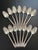 81 Pieces 1847 Rogers Bros. First Love 1937 Silverplate Flatware Set - Service for 10 For Sale - Image 11 of 14