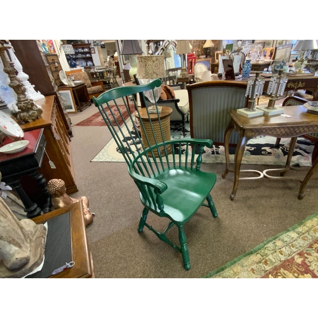 American 20th Century Ethan Allen Windsor Chair For Sale - Image 3 of 9