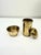 Antique Brass Shaving Mirror For Sale - Image 11 of 13
