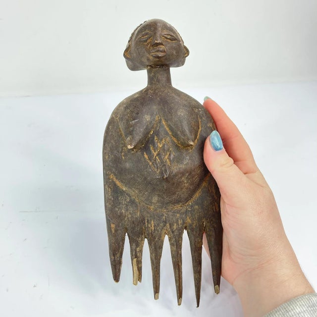 Early 20th Century Luba Wood Comb For Sale In Denver - Image 6 of 6