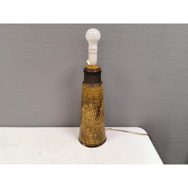 Large Table Lamp from Nils Kähler, 1950s For Sale - Image 3 of 12