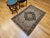 Textile 19th Century Persian Farahan Sarouk Rug, Hand-Knotted Wool, Floral Medallion Pattern, Ivory & Navy, 4x5 For Sale - Image 7 of 16