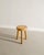 1970s Swedish Wooden Tripod Pine Stool, 1960s For Sale - Image 5 of 5