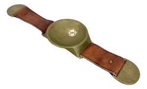 Large Vintage Brass Ashtray from Hagenauer, Germany, 1970s