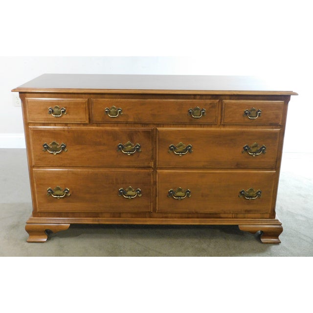 Ethan Allen Heirloom Solid Maple Dresser Chairish