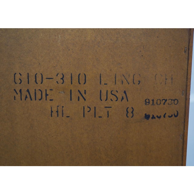 Lexington Oak Victorian Mansion 6 Drawer Lingerie Chest Semainier For Sale - Image 16 of 16