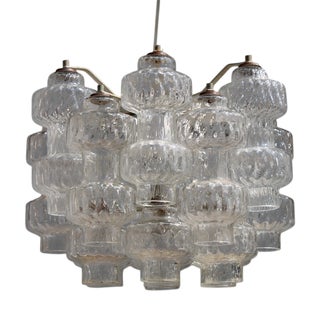 Small Venini Chandelier in Murano Glass, 1960 For Sale