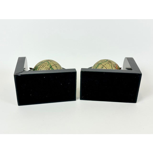 1970s Vintage Hong Kong Globe Bookends, 1970s, Set of 2 For Sale - Image 5 of 7