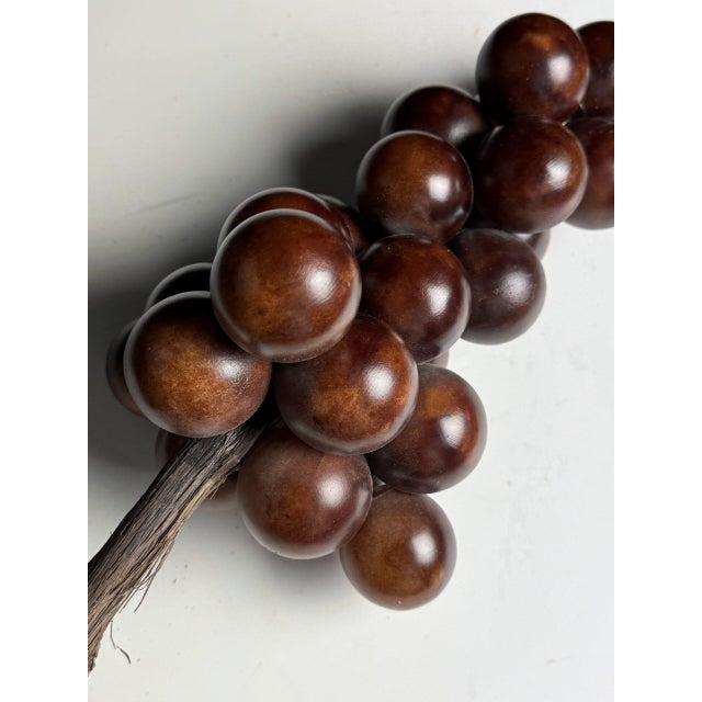 Vintage Grape Cluster in Alabaster For Sale - Image 13 of 14