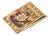 Gilded Silver Block Holder in Filigree Mesh For Sale