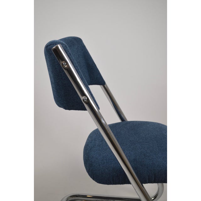 1970s Vintage Space Age Dining Chairs, 1970s, Set of 4 For Sale - Image 5 of 18