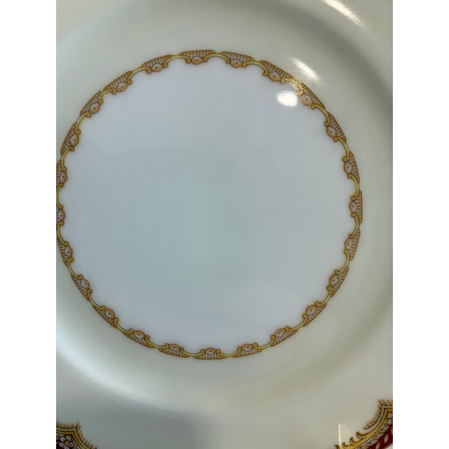 Vintage Meito “Celestine” Rust and Gold Bread Plates, Set of 12 For Sale - Image 11 of 11