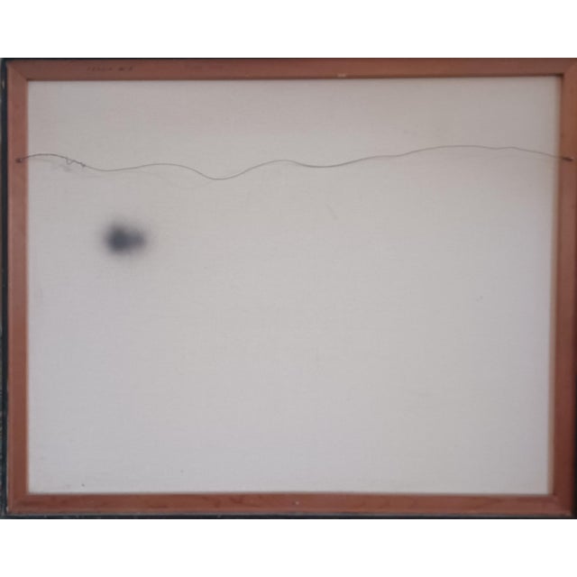 Textile Orlando, Florida Artist Peggy Young Adagio #3 - Large Abstract Oil 1972 For Sale - Image 7 of 9