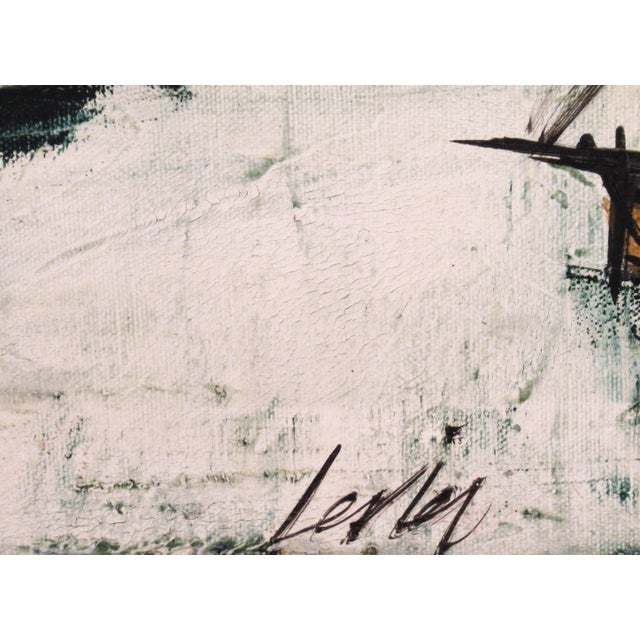 Charles Levier, Le Port, Circa 1970 For Sale - Image 9 of 11