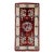 Vintage Chinese Art Deco Hand-Knotted Rug, Floral Motif, Wool, 1900s, 3' x 5' For Sale