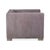 Suitcase Lounge Chair in Grey Lilac Suede and Chrome from Minotti For Sale - Image 13 of 17