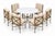 A custom-made Outside Jerome Dining Round Table from the Jerome Collection by Michael Taylor Designs, produced in 2017 and...