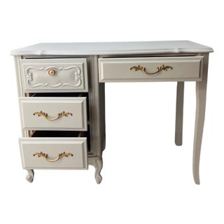 Vintage French Provincial Writing Desk For Sale