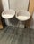 Set of 2 Joe counter chairs We have 4 sets of 2 available Set up in family room hardly used Comfortable for wicker