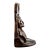Antique Cast Iron Dante Alighieri Figural Doorstop – Gilt Bronze Finish – Early 20th Century For Sale