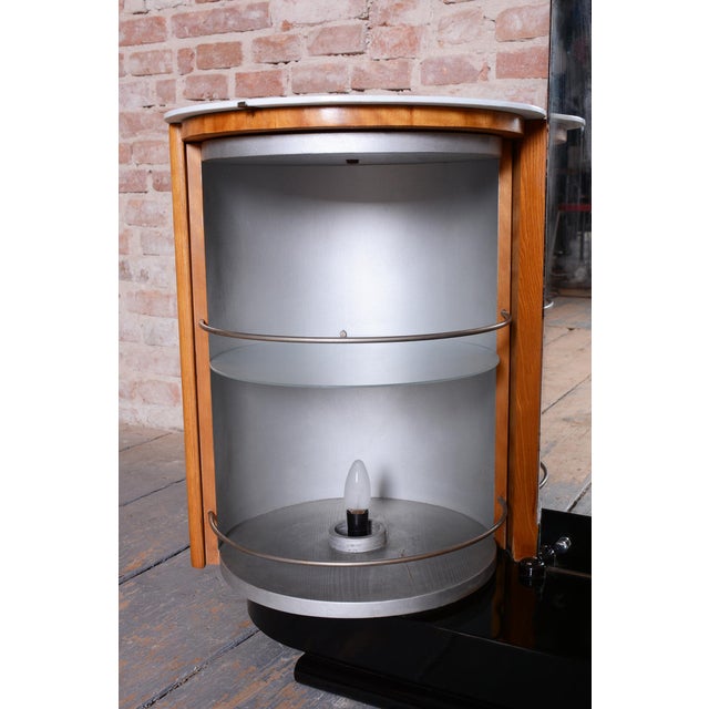 Art Deco Ash Dressing Mirror by J. Halabala for Up Zavody, Czech, 1930s For Sale - Image 10 of 16