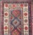 Caucasian Talish Rug With Vibrant Geometric Patterns and Rich Color 4'1 X 8'6 For Sale - Image 10 of 12