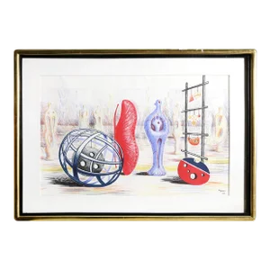 Sculptural Objects, Henry Moore Lithograph, Signed and Dated in the Plate