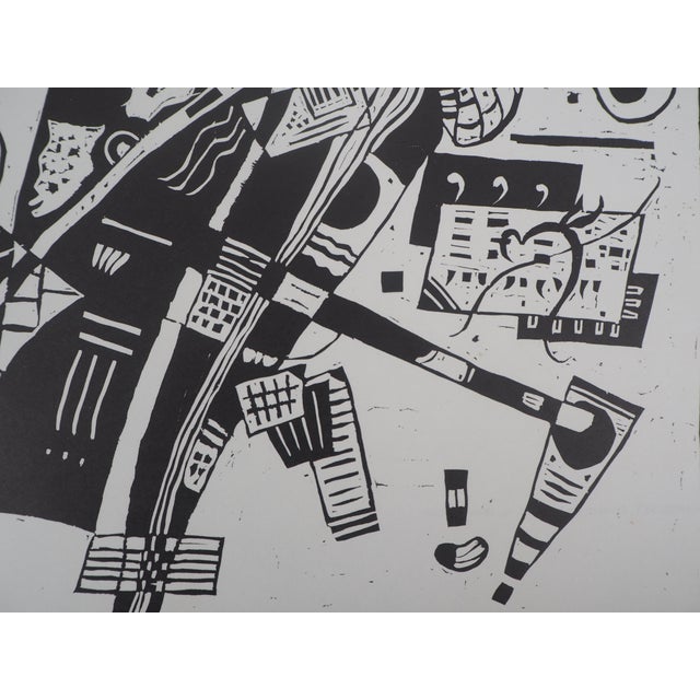After Vassily Kandinsky, Composition, 1935, Engraved Wood For Sale - Image 6 of 8