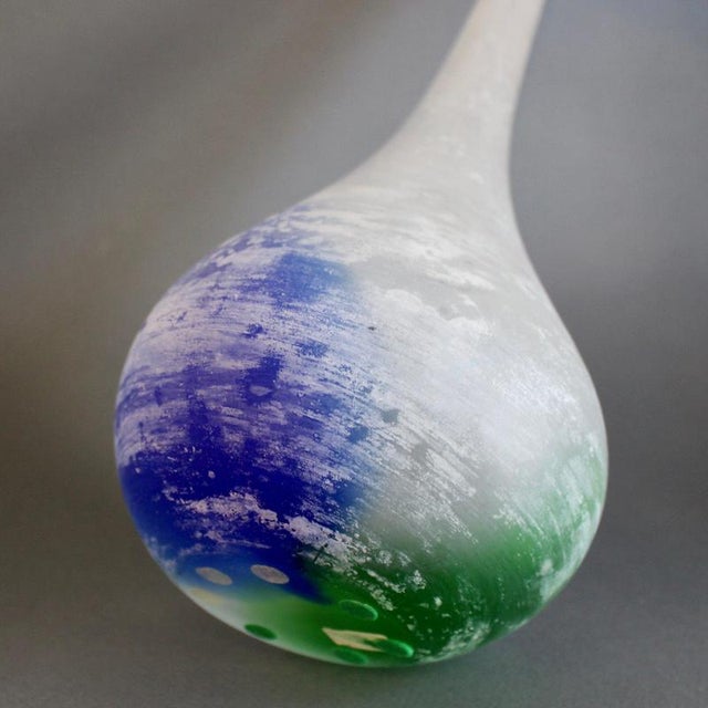 Vintage Scavo Murano Glass Vase from La Murrina, 1970s For Sale - Image 11 of 18