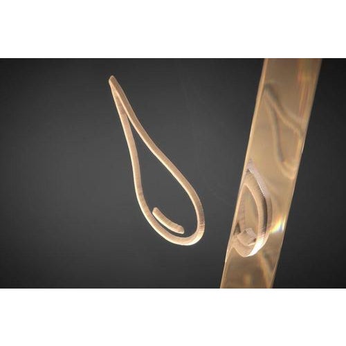 Rare Kinetic light object Gino Marotta "Pioggia" by Gino Marotta (Campobasso, 1935 – Rome, 2012), Italy 1960s. Composed of...