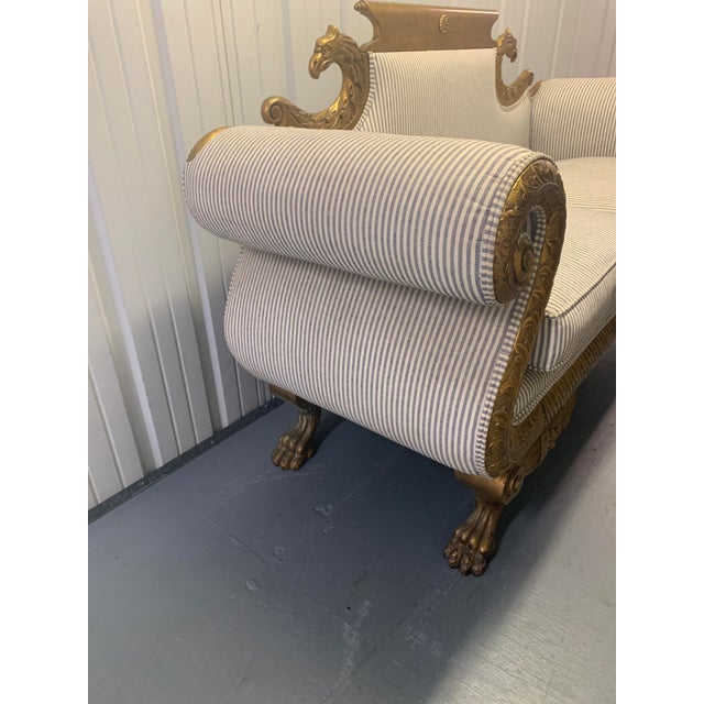 Purchased at auction from the estate of Liberace, from his Palm Springs home, April 8, 1990. This real gold leaf gilt...