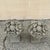 Vintage Cast Cement Stone 26" Fruit & Flower Basket Garden Lawn Ornament - Pair For Sale In Philadelphia - Image 6 of 15