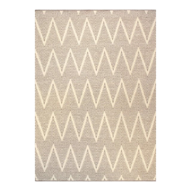 Pasargad Home Simplicity Grey Cotton Area Rug- 2' 6" X 10' 0" For Sale