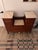 Mid-Century Modern Antique Marble Top Wood Dresser (Or Sideboard/Credenza!) For Sale - Image 3 of 3