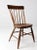 Wood Antique Primitive Farmhouse Chair For Sale - Image 7 of 10