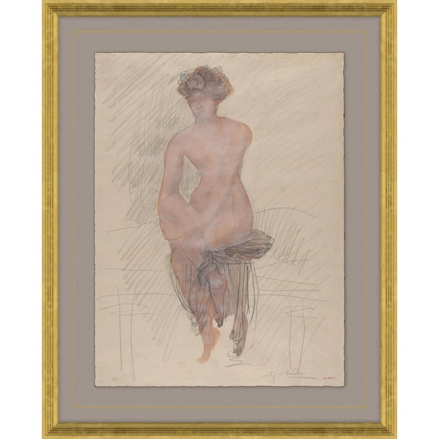Figurative Beatrice Framed Art Print For Sale - Image 3 of 3