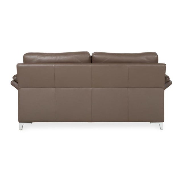 Model 3300 2-Seater Sofa in Brown-Grey Leather from Rolf Benz For Sale - Image 9 of 11