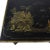 Black Vintage Hand-Painted Chinoiserie ElegantSide Table For Sale - Image 8 of 9