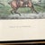 Antique English Framed Fox Horse Back Hunting Print — “Slap at a Brook” 1800s For Sale - Image 9 of 15