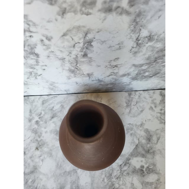 Mid-Century Modern 1970s Biomorphic Earthenware Vessel For Sale - Image 3 of 10