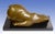 Large Bronze Polar Bear Sculpture with Golden Patina, 1900 For Sale - Image 5 of 7