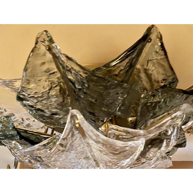 Murano Glass Ceiling Lamp from Mazzega, 1974 For Sale - Image 10 of 18