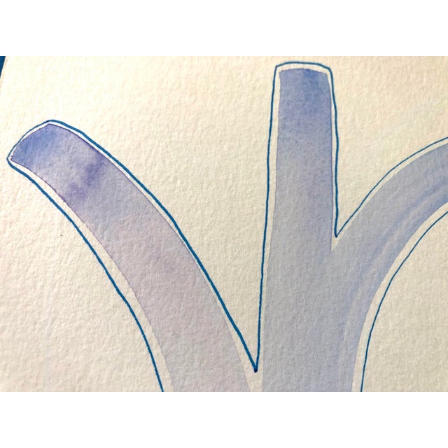 Cassandra Auker Contemporary Painting “River’s Edge” Watercolor For Sale - Image 4 of 5