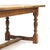 Large Farmhouse Rustic Country Dining Table in Oak For Sale - Image 10 of 12