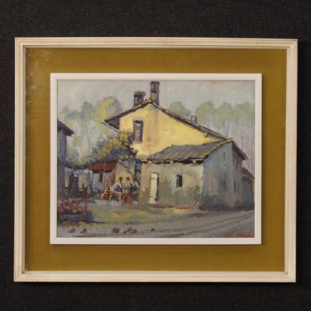 Italian Artist, Popular Scene, Oil on Board, 1970, Framed For Sale - Image 16 of 16